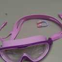 seasprint Swim Goggle Kids,Leak-Proof,Anti-Fog Pool Glasses,Wide View Swimming Goggles for 3-14,With Ear Plugs and Nose Clip(Purple)