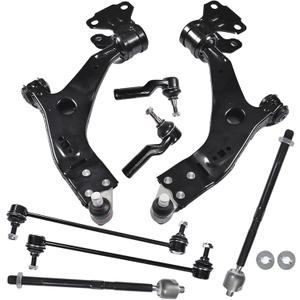WFLNHB Front Suspension Kit Lower Control Arm Ball Joint Sway Bar Link Tie Rod End Kit 8 Piece Set Replacement for Ford Escape 2013-2018
