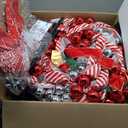 6 Ft Pre-Decorated Pop Up Full Christmas Tree Prelit 200 Warm White LED Lights 8 Modes Timer UL Plug in, 1 Minute Pull Up Collapsible Christmas Tree with 64 Ornaments for Indoor Outdoor Home Holiday