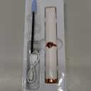 Heated Eyelash Curler - 2 in 1 Clip-Type Eyelash Curlers - Electric Eyelash Curler Rechargeable for 24H Long Lasting, 3 Heating Modes, 8S Fast Heating, Makeup Tool Gifts for Women Girls, White-DB