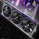 Asiahorse Dawn 120mm Case Fan, ARGB PWM 1850RPM/71CFM Airflow, Forward & Reverse Blade Design, Low Noise, Precision HDB Bearings High Performance RGB PC Fan Modular Connection (Black)