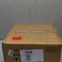 Wall Hung Bathroom Vessel Sink, QISHKA 12.5" X 11.5" Semi-Oval Floating Ceramic Wash Hand Basin White Wall Mount Vanity Sink for Small Bathroom and Small Cloakroom