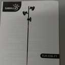 36W LED Tree Floor Lamp, Modern Dimmable Standing Lamp with Remote & Touch Control, 4 Color Temperatures, 3 Rotatable LED Light Floor Lamps for Living Room, Bedroom, Office (Black)