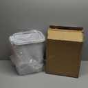 MOPALL 2.7 Gallon Small Bathroom Trash Can with Lid Soft Close, Garbage Can with Press Top Lid & Foot Pedal, Step Trashcan Slim Trash Bin Waste Basket for Toilet, Office, Bedroom, Kitchen, Living Room