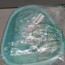 JOYMOOP Fruit Cleaner Spinner JOYLOOP, Large Fruit Washer Spinner, Fruit Cleaner Spinner with Fruit Washer Bowl, Vegetable Fruit Spinner Washer,Fruit and Vegetable Scrubber (Light Blue)