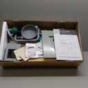 Babytronic Kids Play Kitchen, Wooden Kitchen Playset for Kids Ages 3+ with Real Lights, Sounds, Stove, Sink, Oven, and 30 Pcs Accessories, Toys Kitchen Small Pretend Play Kitchen for Toddlers (Green)