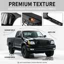 Front Grill Compatible with 2001-2004 Tacoma Matte Black with Light
