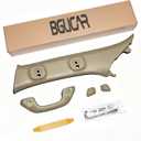 Driver Side A-Pillar Grab Handle for Toyota 4Runner 5th Gen (2014-2024), OEM-Style Texture, Matches Passenger Side, Sturdy & No Creaking Noise, Easy Installation (Beige)