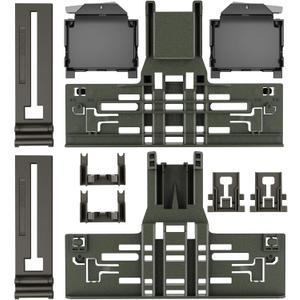 UPGRADED WPW10546503 Dishwasher Top Rack Adjuster & W10195372/3 Dishwasher Adjuster Housing Compatible with Whirlpool Kenmore Maytag JennAir Kitchenaid Dishwasher Part Upper Rack W10546503 KDTM354DSS5