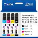 Remanufactured Ink Cartridge Replacement for Epson 288 Ink Cartridges Compatible with Expression XP-440 XP-330 XP-430 XP-434 XP-340 XP-446 Printer(4 Pack, Black, Cyan, Magenta, Yellow)