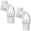 Replacement Swivel Elbow Connector for Airfit F20 F30 Series 2 Pack