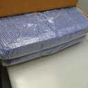 Sportneer Stadium Seats with Back Support: 2.5'' Thick Comfy Cushion 6 Adjustable Angle Bleacher Seat with Armrest - 2 Large Pockets, 2 Cup Holders Stadium Chair for Sport Events Concerts Parks (Blue, 2 Pack)