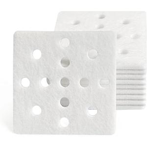 Livatro 10-Pack Humidifier Replacement Filters, Mineral Absorption Pads, Exclusively for 6001 Model, Improves Humidification Efficiency by Capturing Fine Water Particles, White 2 Pack