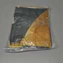 2 x Eid Mubarak Backdrop 70.8x43.3 inch, Ramadan Mubarak Banner for Muslim Ramadan Kareem Party Decorations, Eid Mubarak Background for Home Eid Al Fitr Party (Green and Gold)