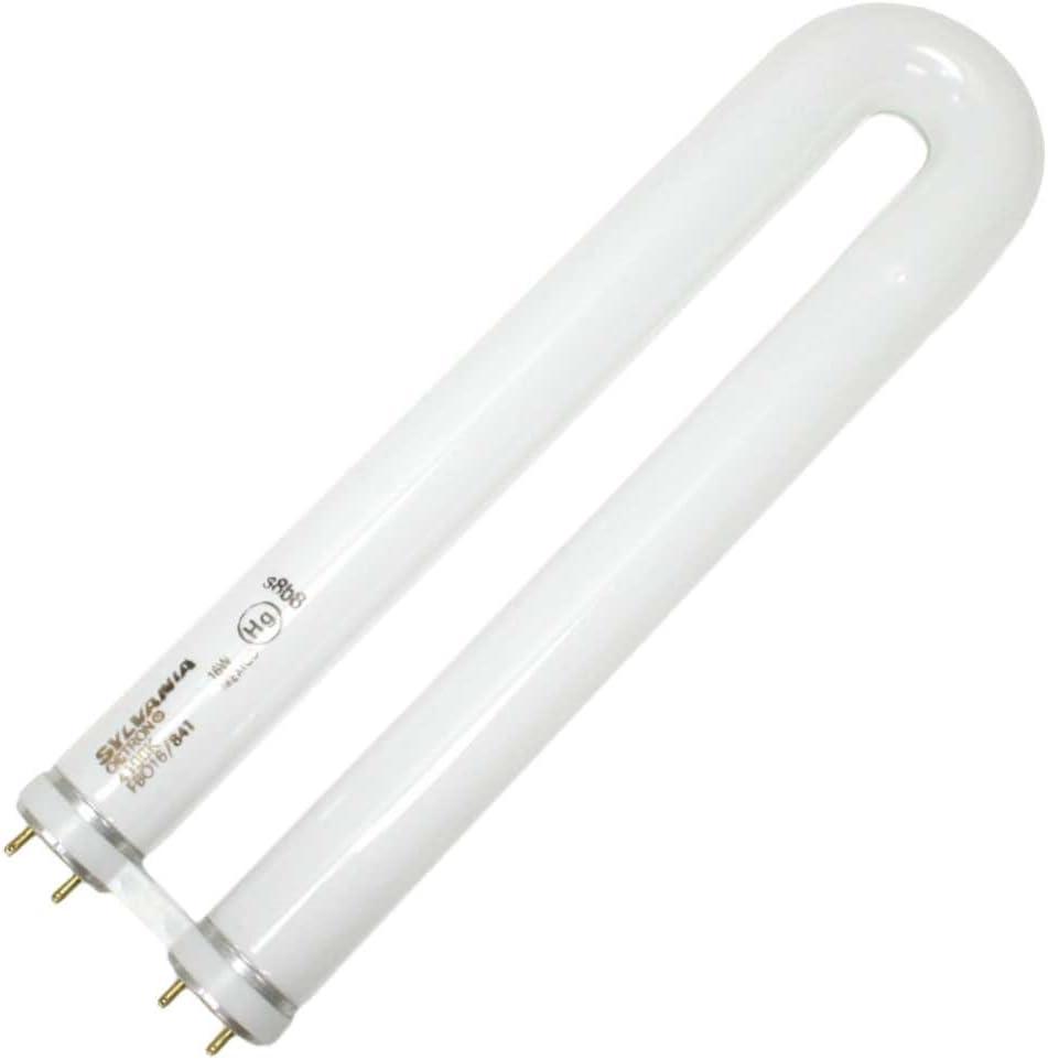 Sylvania 21836 -FBO16/841 U Shaped T8 Fluorescent Tube Light Bulb, 1 Count (Pack of 1), Frosted