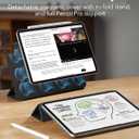 ESR for iPad Pro 11 Inch Case (M5/M4) 2025/2024, Strong Magnetic Attachment, Slim Trifold Stand Case, Supports Pencil Pro and Pencil(USB-C), Tough Protection, Auto Sleep/Wake, Rebound Series, Black