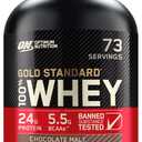 Optimum Nutrition Gold Standard 100% Whey Protein Powder, Chocolate Malt, 5 Pound