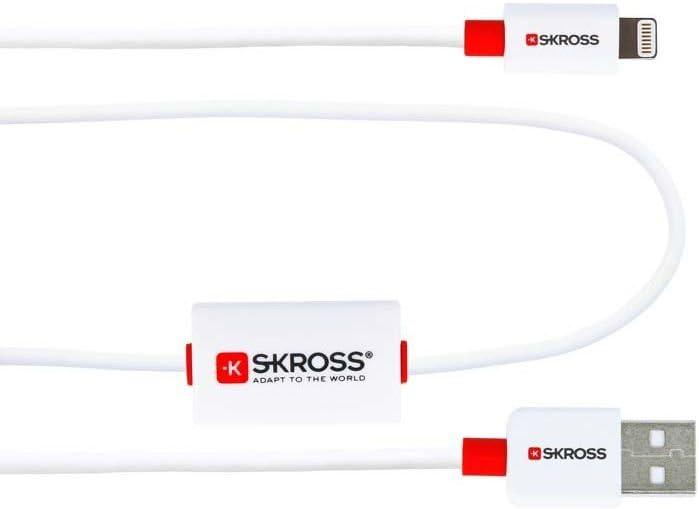 Skross Buzz Lightning Connector Charge and Sync Alarm Cable for All Devices with Lightning Connector [SKR2700211]