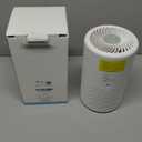 Air Purifiers for Bedroom, FULMINARE H13 True HEPA Air Filter, Quiet Air Cleaner With Night Light,Portable Small Air Purifier for Home, Office, Living Room (White)