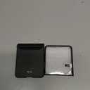 Miimall for Samsung Galaxy Z Flip 7 Case with Screen Protector & Hinge Protection, Spine Shockproof Hard Slim Rugged Heavy Duty Full Body Phone Protective Case for Galaxy Z Flip 7 2025 Cover Black