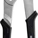 Olympia Tools 12-Inch Tongue and Groove Pliers, Straight Jaw Pliers with Cushion grip, 7 Jaw positions, 2.7" Jaw Capacity