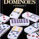 Spin Master Games, Cardinal Classics Double Nine Dominoes Set in Storage Tin, Dominoes for Kids & Adults, Classic Game, 2-6 Players, for Ages 8 & Up