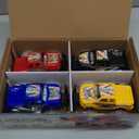 ArtCreativity Light Up Monster Trucks for Boys and Girls, 4-Pack Toy Truck Set, Monster Trucks for Boys 3 4 5 6 7 8 Years Old, Toddler Monster Truck Toys, Light Up Trucks