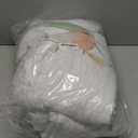 Dinjoy Floral Quilt Set Queen Size,Sage Green Bedspread Botanical 3 Pieces Fall Quilts Microfiber Lightweight Bedspreads White Soft Reversible Bed Cover Sets for All Season(96"x90")