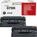 070H Toner Cartridge Compatible for Canon 070H Toner Cartridge 070 Toner Cartridge CRG070 CRG070H for imageCLASS MF465dw MF462dw LBP246dw LBP247dw 2 Pack
