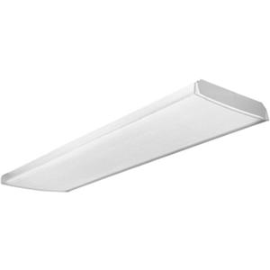 Lithonia Lighting Fluorescent Round 4 lamp, 4 feet, MultiVolt Wraparound Light