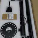 LABOREDUCER Plug in Wall Sconces Set of 3, Industrial Wall Lights with Swing Arm, Vintage Plug in Wall Lamps with Cord, Black Sconces Wall Lighting for Bedroom, Living Room(Bulbs NOT Included)