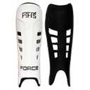 Field Hockey Shin Guards Force Symphony Colors White Blue Teal Blue Sizes Small Medium Large (Force - White, Extra Small)