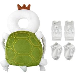 Baby Toddler Head Protector, Baby Head Protection Backpack, Adjustable, Lightweight and Breathable, Turtle