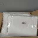 Oubonun 24x24 Square Pillow Inserts (Set of 2) - 100% Cotton Cover - Decorative Interior Sofa Pillow Pair - White