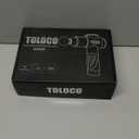 TOLOCO Massage Gun, Deep Tissue Back Massage for Athletes for Pain Relief, Percussion Massager with 10 Massages Heads & Silent Brushless Motor, Valentines Day Gifts for Him Her, Black