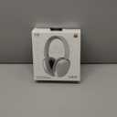 Wireless Headphones Bluetooth Headphones Active Noise Cancelling Over-Ear Head-Phones with Microphones, 24 Hours Playtime, HiFi Audio Adjustable Headset for iPhone/Android/Samsung - White