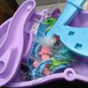 Step2 Rain Showers and Unicorns Water Table, Kids Water and Sand Activity Sensory Playset, Summer Outdoor Toys, 13 Piece Water Toy Accessories, for Toddlers 1.5+ Years Old, Blue & Purple