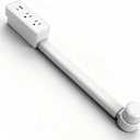 Electrical Outlet Extender Stick, 180Rotating Outlet Extender - Features USB-A, USB-C, and 2 AC Outlet, Extends 18-28", Access Hard-to-Reach Outlets. Use Behind Couches, Nightstands, Desks, and More