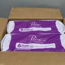 Poise Incontinence & Postpartum Pads for Bladder Leaks, 5 Drop Maximum Absorbency, Long Length, 84 Count