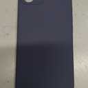 Vooii Compatible with iPhone 17e Case and for iPhone 16e Case, Liquid Silicone Upgrade [Camera Protection] [Anti-Scratch Microfiber Lining] Shockproof Phone Case for iPhone 17e/16e 6.1" - Navy Blue