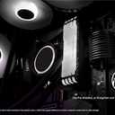 LINKUP - AVA 50cm PSU Cable Extension Sleeved Custom Mod GPU PC Braided w/Comb Kit - Compatible with RTX3090 | 1 x 24 P (20+4) | 2 x 8 P (4+4) CPU | 3 x 8 P (6+2) GPU Set | 500mm - Black