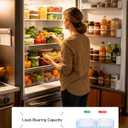 AHT73514302 Refrigerator Glass Shelf Replacement Fit for‌ Kenmore 79568032210 79579439218 79579432216 Refrigerator Door Shelf LTCS24223S/07 LRTLS2403S/00 LTWS24223S/01