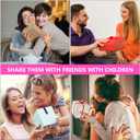 Garneck 3 Pcs Elastic Rainbow Balls PVC Beach Play Balls for Indoor Outdoor Fun Games and Activities Random Pattern