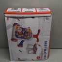 QDRAGON 3 in 1 Baby Walker and Activity Center for Boy, Learning to Walk, Sit to Stand, Early Educational Push Toys with Music Panel for Infant Toddler 12-18 Months Blue