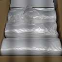 TYPLASTICS 55 Gallon Clear Trash Can Liners - 36" x 60" - High Density Garbage Bags - Case of 200 - Multipurpose for Office, Outdoor, Recycling, Industrial and Commercial