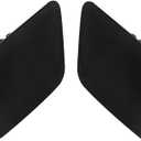 Car Washer Nozzle Cover Headlight Washer Cover Cap Driver & Passenger Side for BMW X5 E70 2007-2012 51657199141 51657199142 Black 1Pair