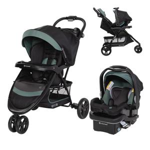 Baby Trend EZ Ride SE Travel System with Secure-Lift Infant Car Seat, Dash Sage, Manufactured Date: 01/07/2026