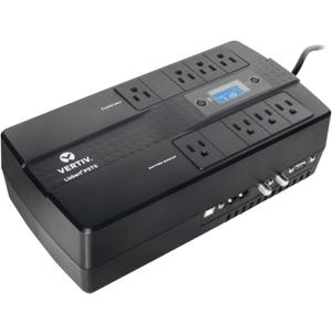 Vertiv Liebert PST5 UPS - 660VA/400W 120V Standby Power, 8 Outlets, Battery Backup with Surge Protection, LCD Screen, Energy Star Certified, 
