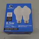 Energetic Motion Sensor Light Bulb, 8.5W (60 Watt Equivalent) E26 Motion Activated Dusk to Dawn Security Light Bulb for Front Door Porch Garage Basement Hallway Closet, 3000K Warm White, 2 Pack