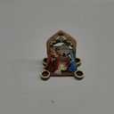 Nativity Advent Decorations Advent Candle Holder Holy Family Nativity Scene with Arch Candle Holder Religious Decors for Christmas Supplies(Multicolor)